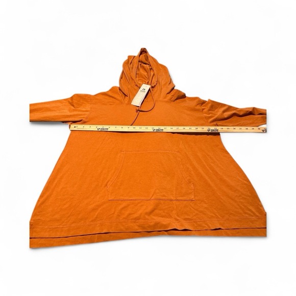 Mono B Hoodie Size Med Women Long Sleeve Gold Atleisure Sporty NWT - Picture 2 of 6